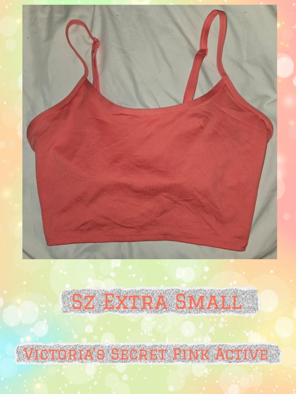 Victoria's Secret Pink Sports Bra Sz XS